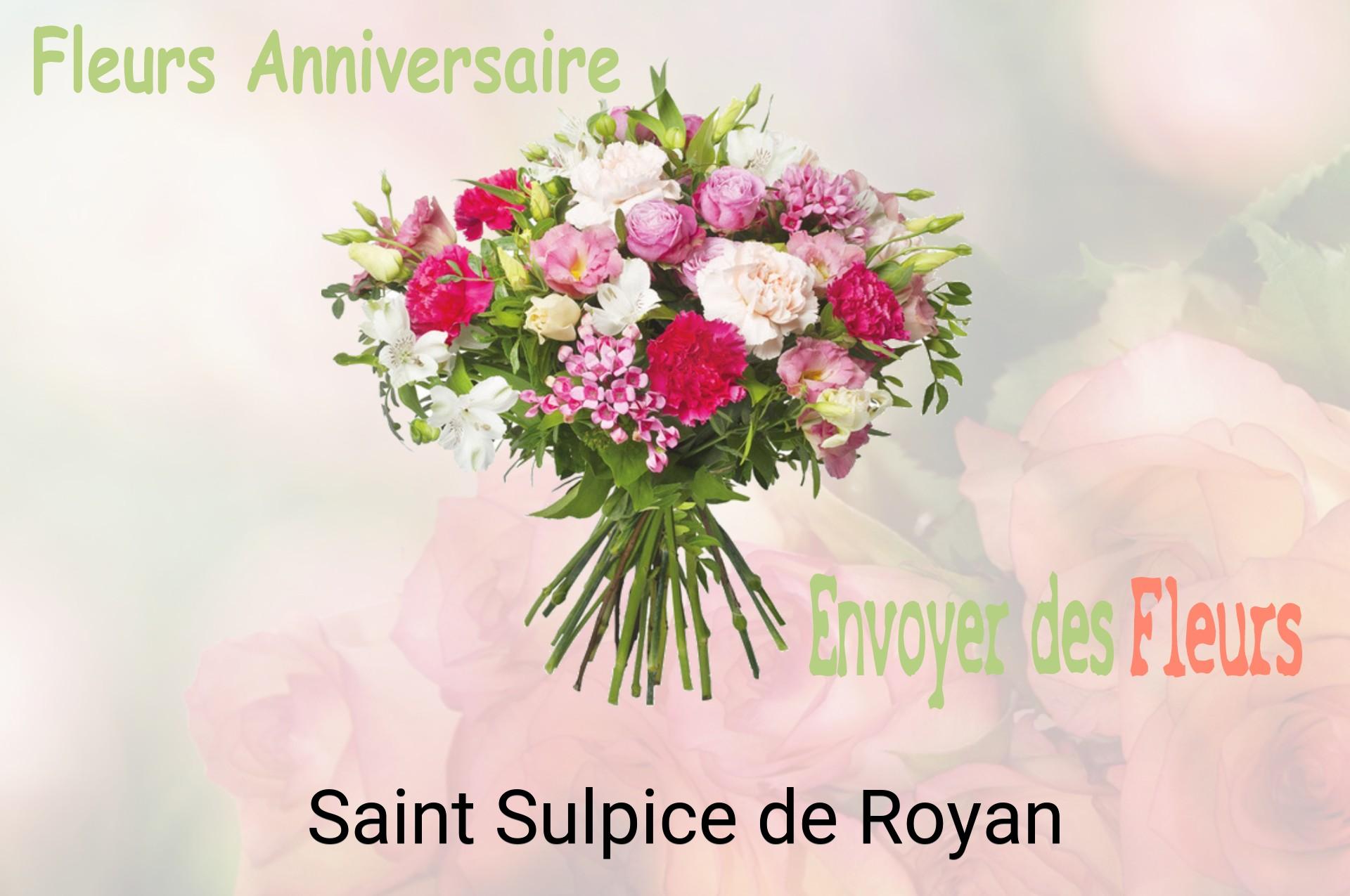 Bouquet de fleurs d’anniversaire livré à Saint-Sulpice-de-Royan