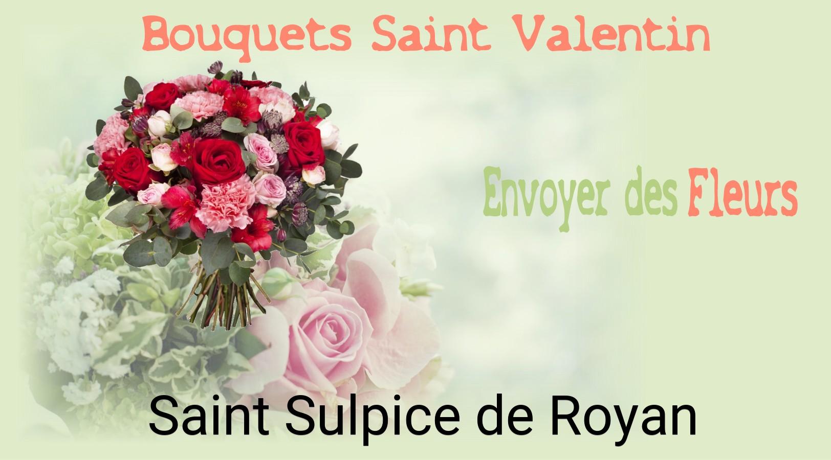 Roses de Saint-Valentin livrées à Saint-Sulpice-de-Royan